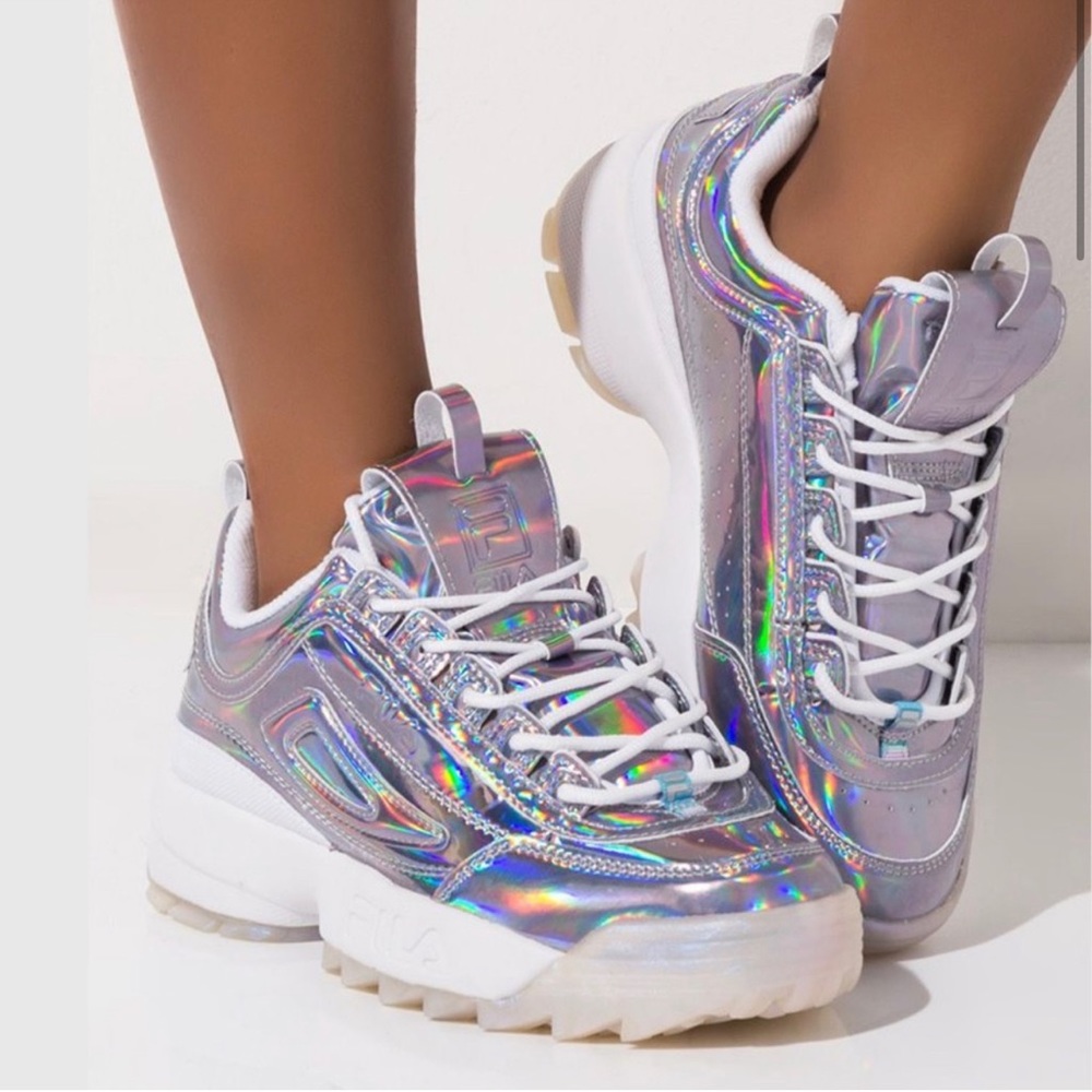 Fila Disruptor 2 Iridescent Holographic Sneaker